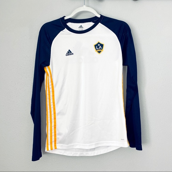 LA Galaxy Long Sleeve Dry Fit Shirt - Picture 1 of 2